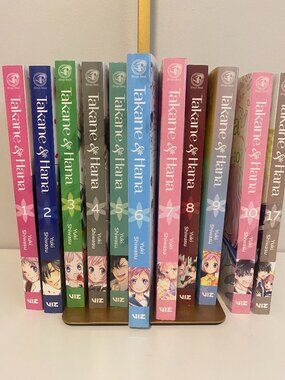 Takane & Hana Manga by Yuki Shiwasu (Vol 1-10 and Vol 17)